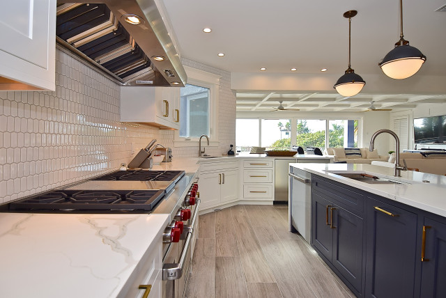 Bean Point Project beach-style-kitchen