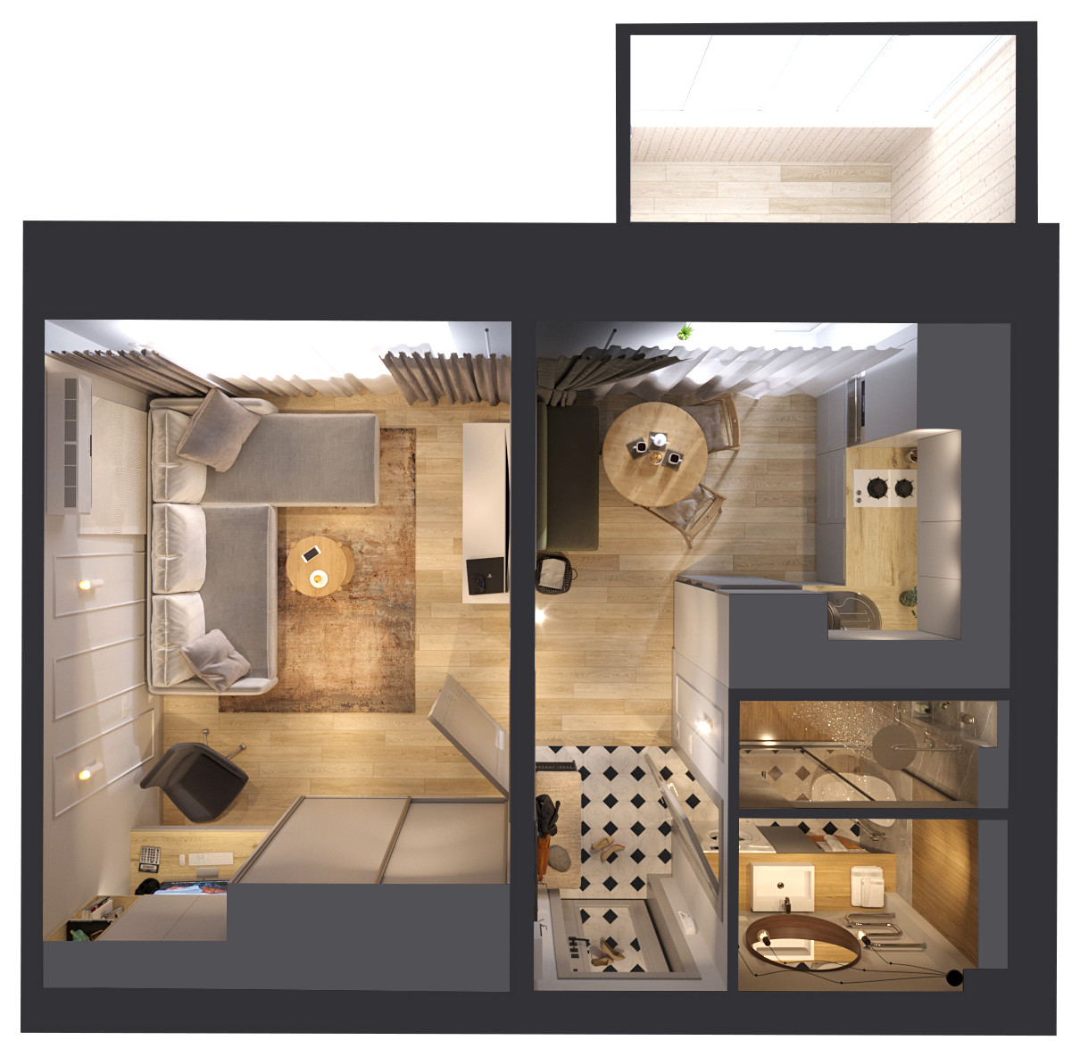 ЖК «ВЕСНА» 29 м2 КАЗАНЬ 2022