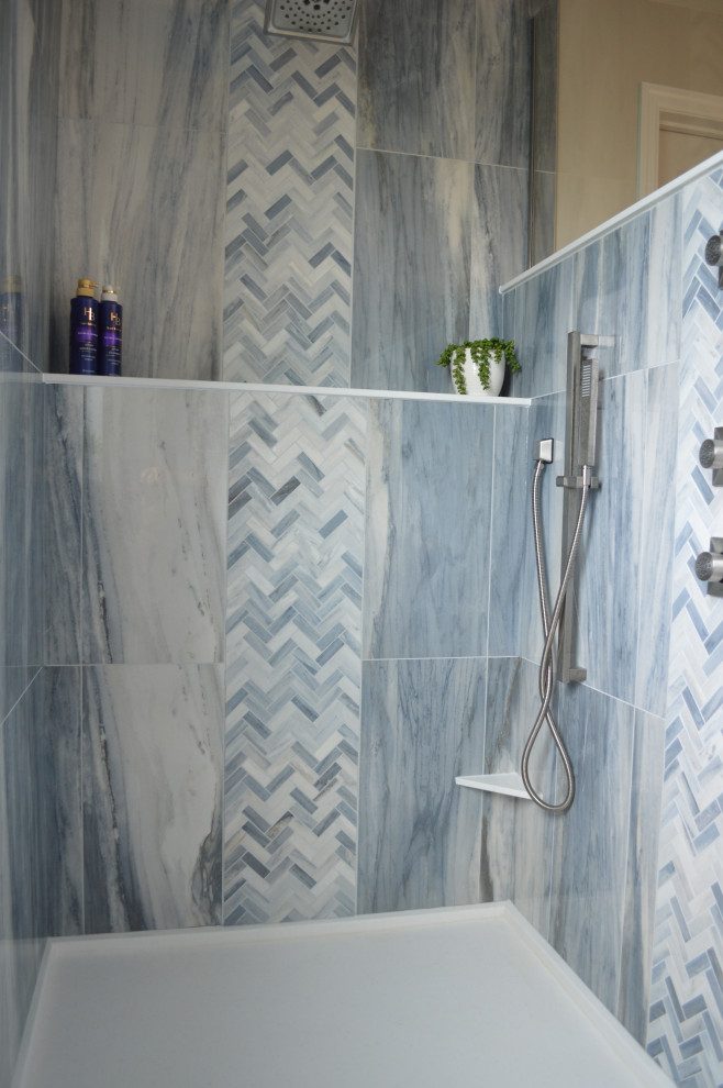 Gleason Farms Owner's Bath with Walk-in Shower