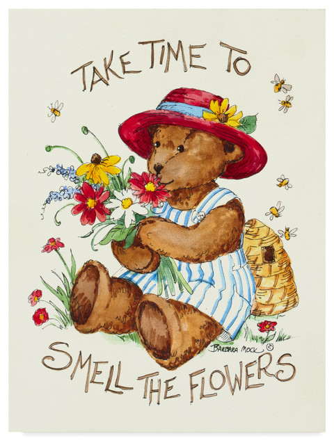 Barbara Mock 'Take Time 2' Canvas Art - Farmhouse - Prints And Posters