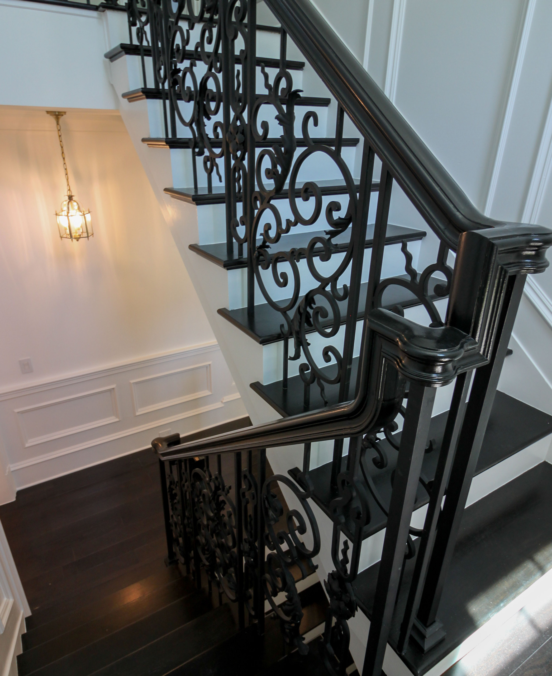 92_Grand Double Staircase in Exquisite Custom Home, Great Falls VA 22066