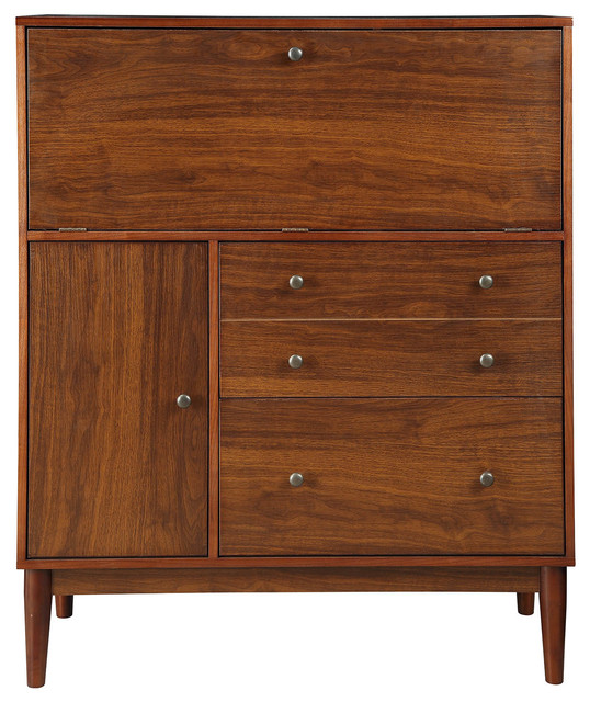Acme Mullener Office Armoire Walnut