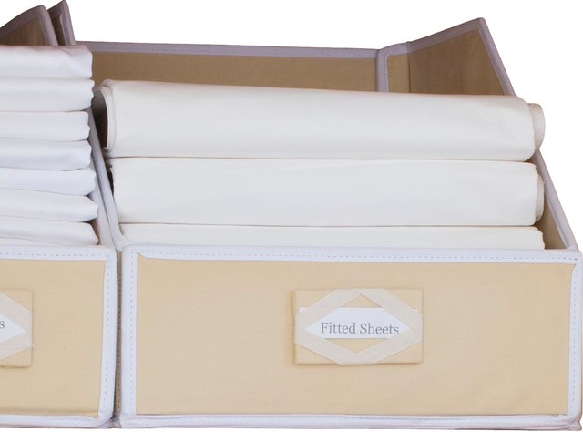 Collapsible Linen Closet Storage Bin Contemporary Collapsible Linen Closet Storage Bin