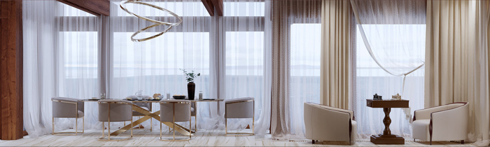 House in Komarovo | Dining room | Hall