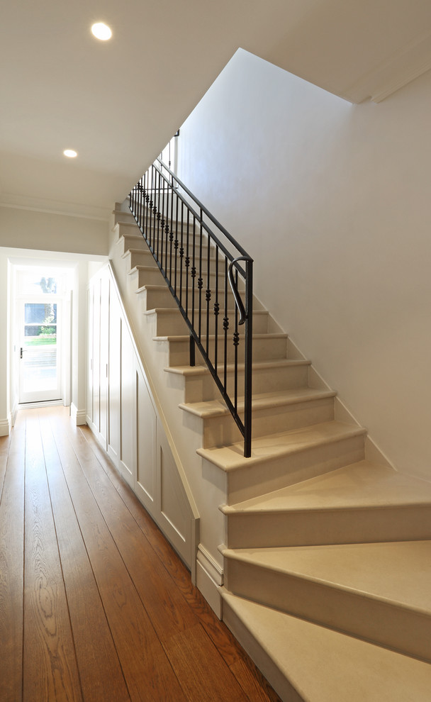 Design ideas for a traditional staircase in London.