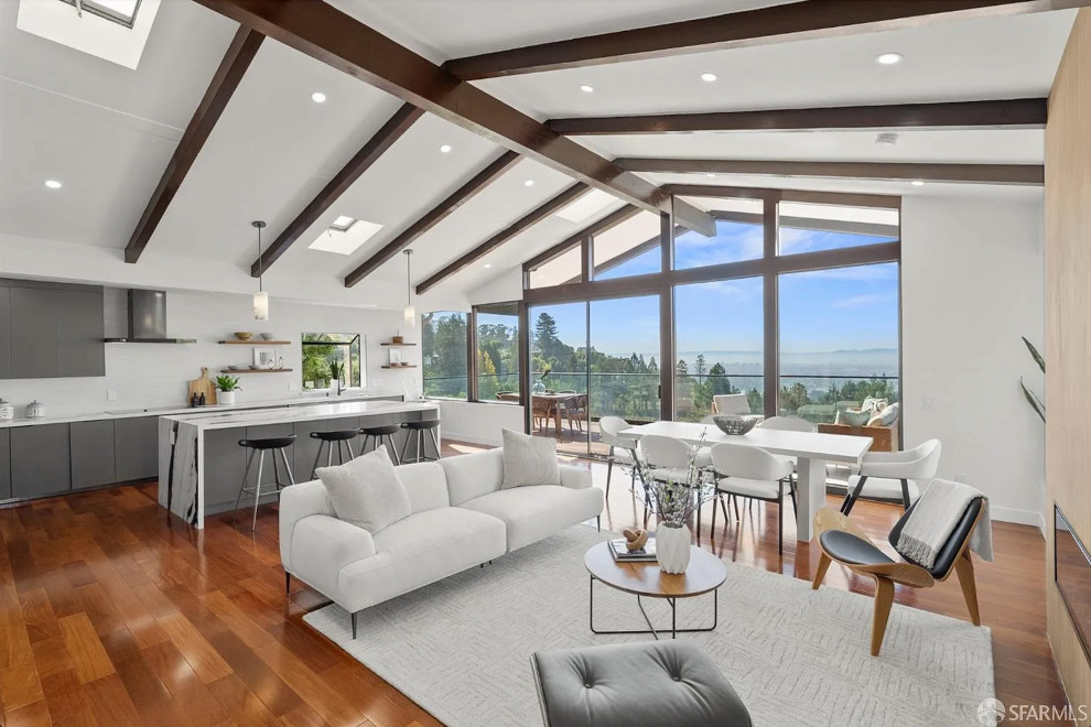 Open Concept Cathedral Kitchen