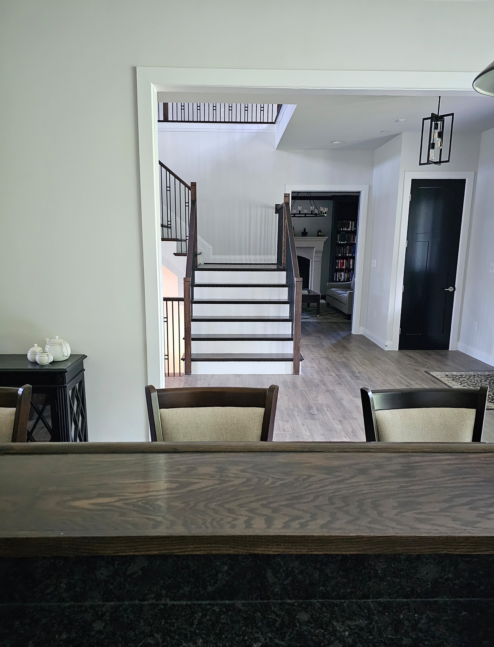 109_Impressive Floating Staircase in Countryside Retreat, Upper Marlboro, MD
