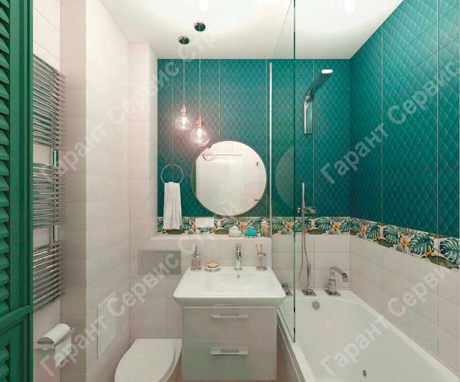 Дизайн интерьера ванной