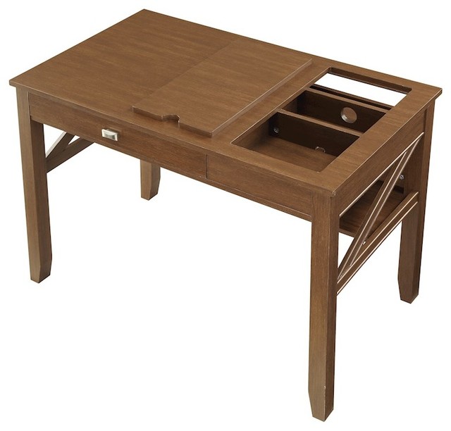 Osp Designs Landon Writing Desk Light Old Wood Finish Osp Designs Landon Writing Desk Light Old Wood Finish