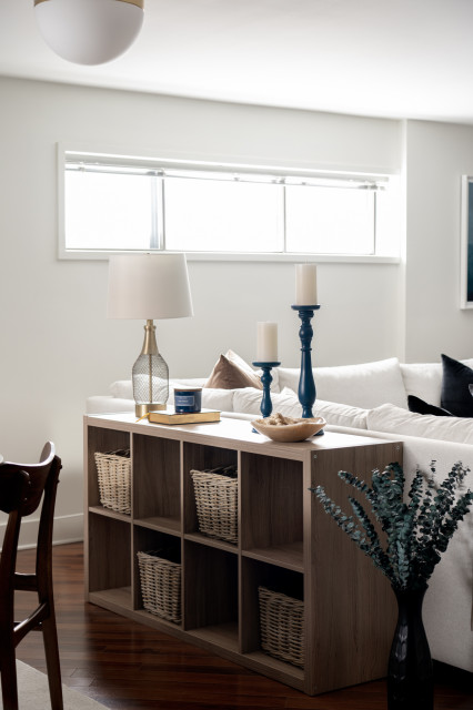 Lachine Basement contemporary-vardagsrum