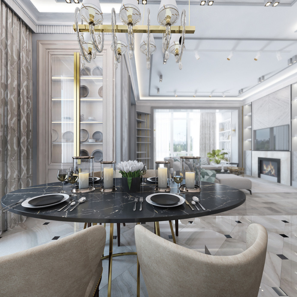 Серый гламур на Крестовском DeLuxe