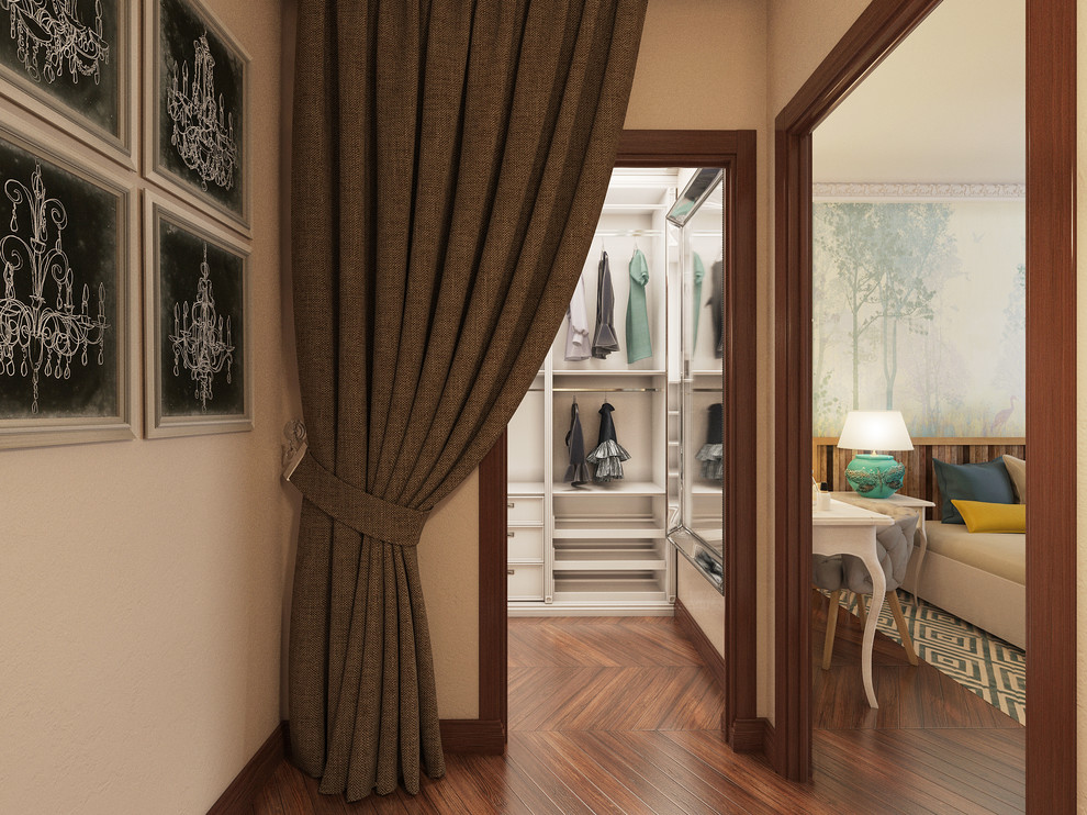 Проект 3-х комн. квартиры для семьи с двумя детьми. Стиль - легкая классика