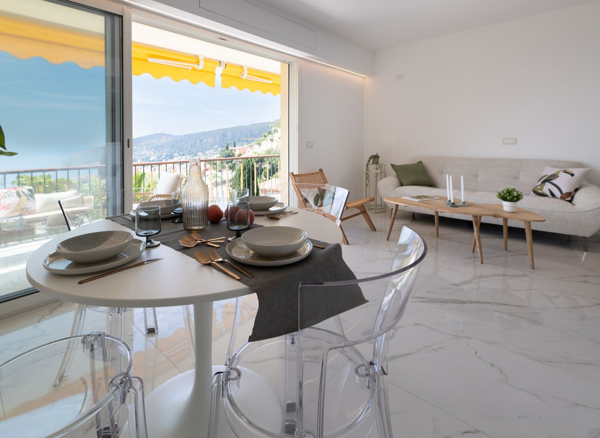 Home staging, chemin de Caire, Villefranche sur mer