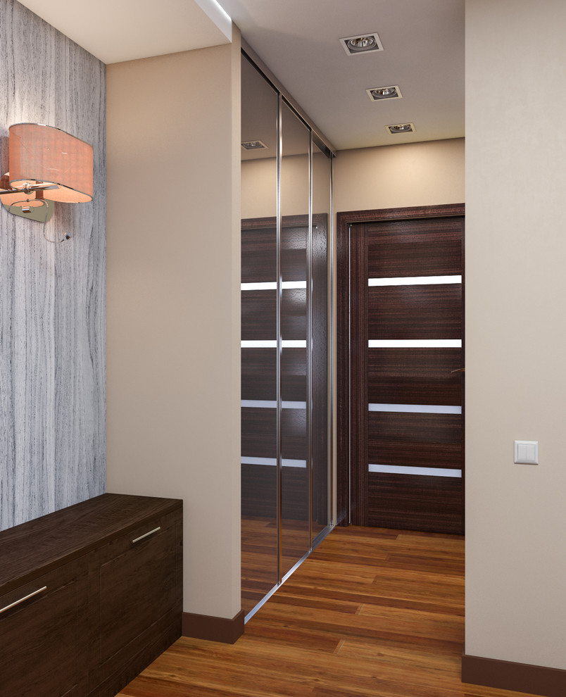 Проект жилой квартиры на улице Выборгская "легкий лофт"