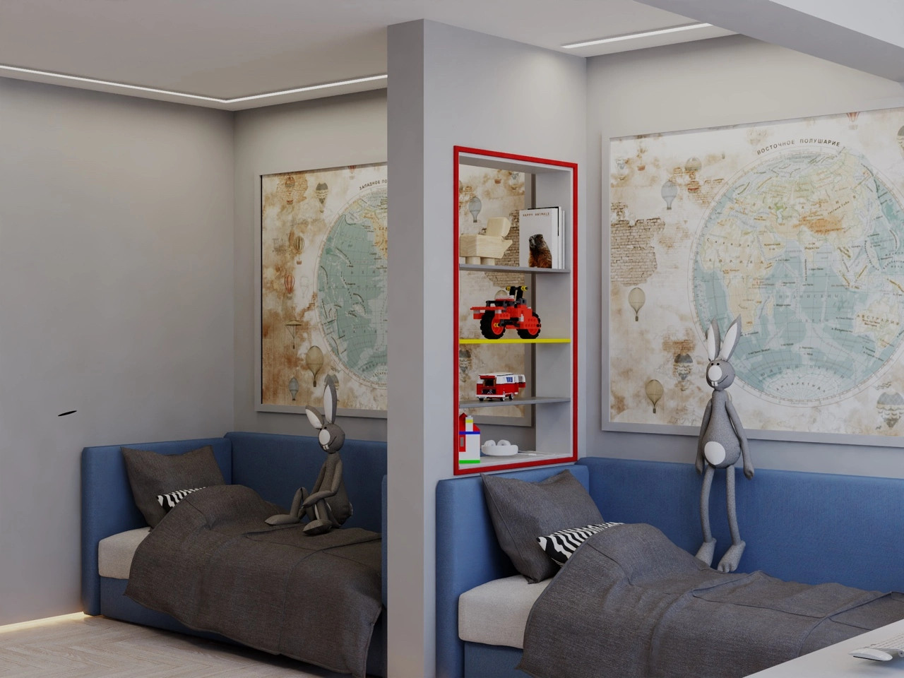 ЖК Центральный детская комната 20 кв м