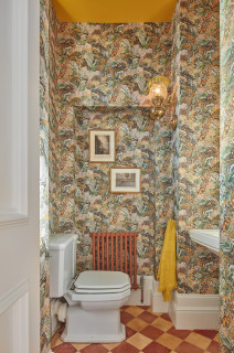 Downstairs toilet wallpaper ideas - give your room a boost | Ideal Home