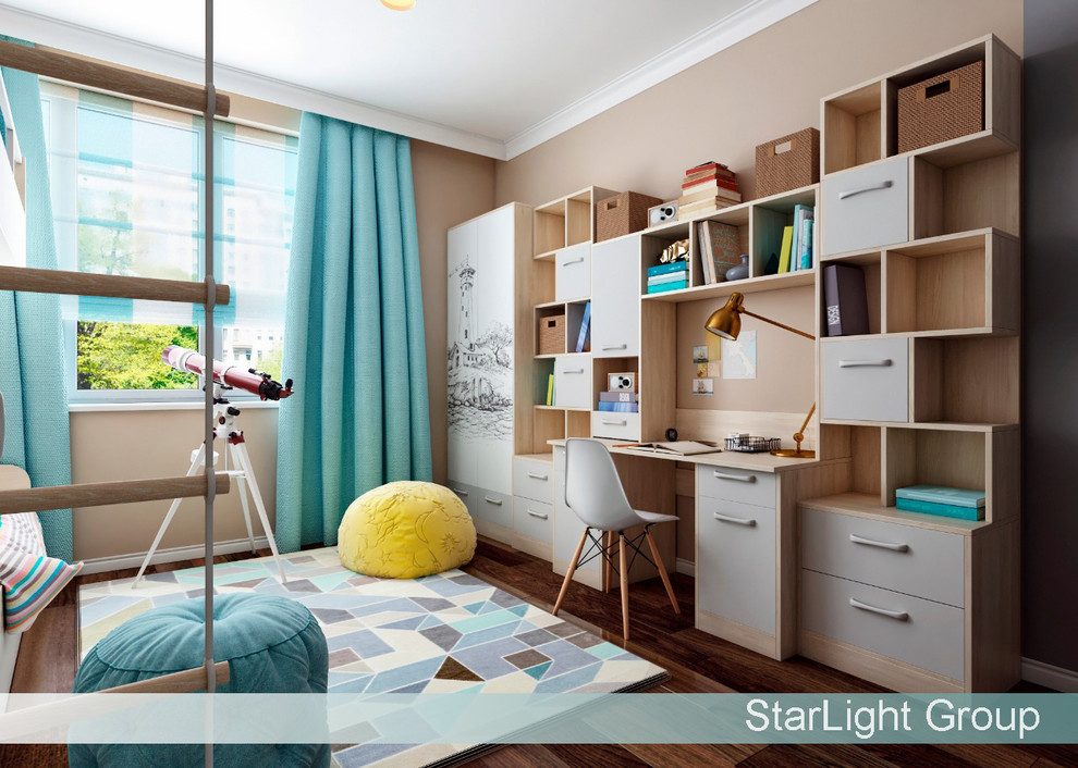 Дизайн детской для двух мальчиков 5 и 7 лет