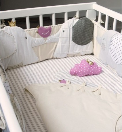 Tour de lit couronne 23x196 modern-babyzimmer