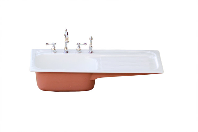 drop in cast iron kitchen sink 2 basins