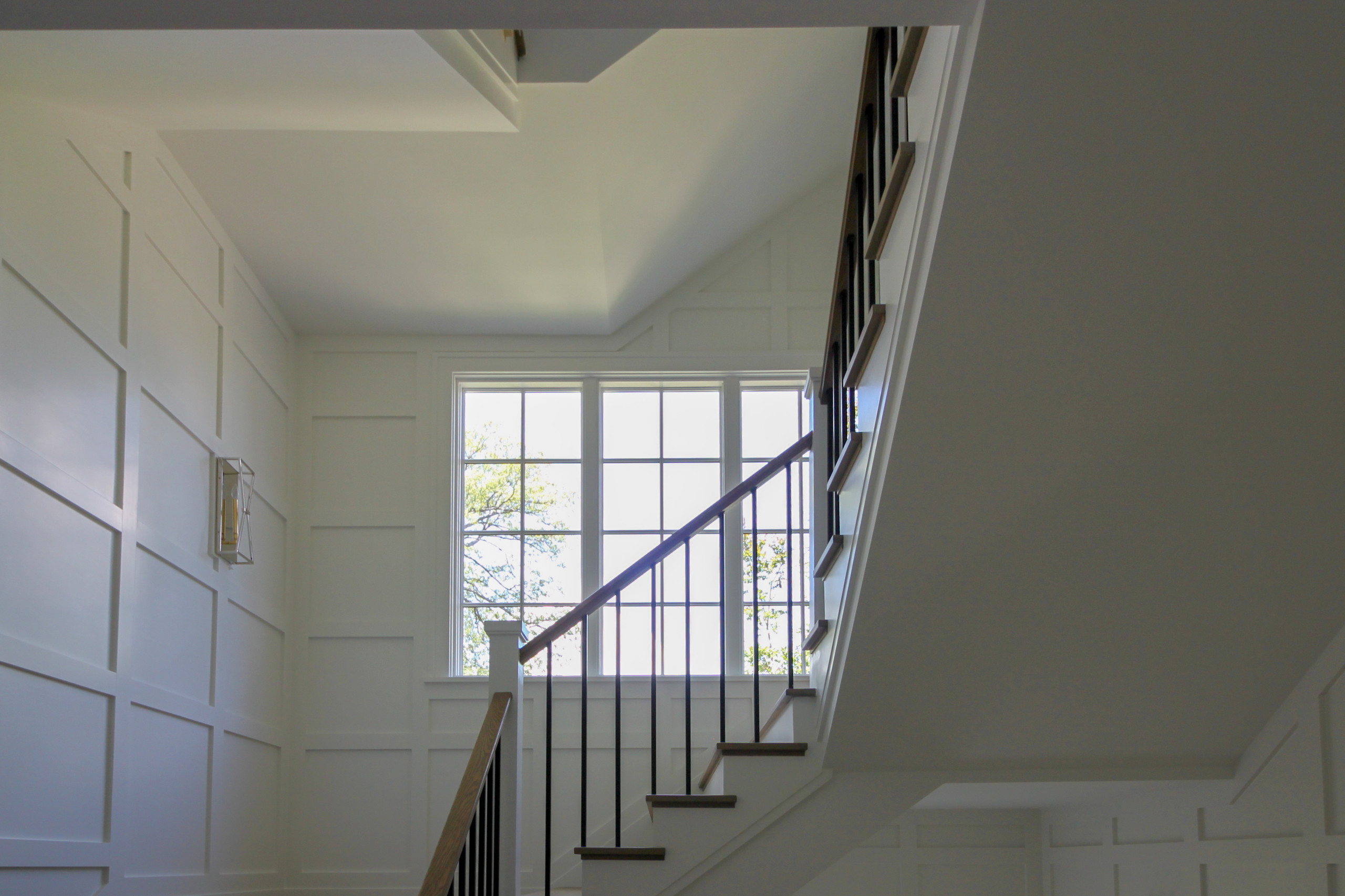 87_Welcoming and Functional Contemporary U-shaped Staircase, Arlington, VA 22207