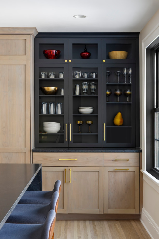 Inspiration for a transitional kitchen remodel in Minneapolis