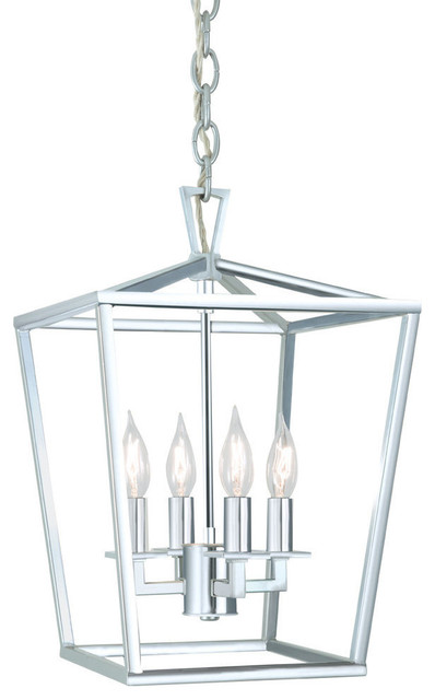 Featured image of post Silver Cage Pendant Light - A cage pendant light can provide a unique look that guests will want to compliment you on.