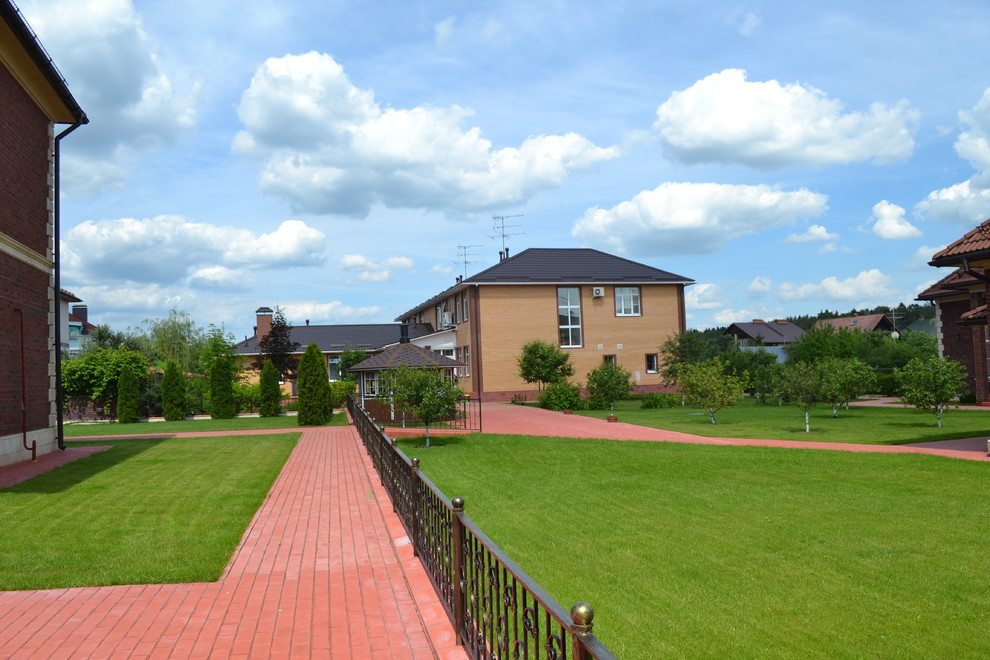 Фасад загородного дома - Подмосковье