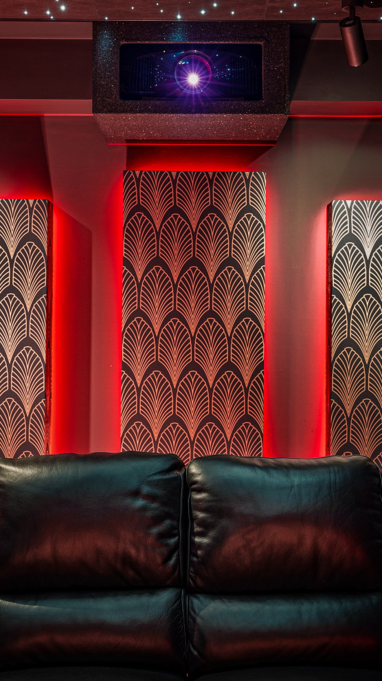 RUBY LOUNGE Modern Home Theater Perth by Rogue Home Cinema Houzz