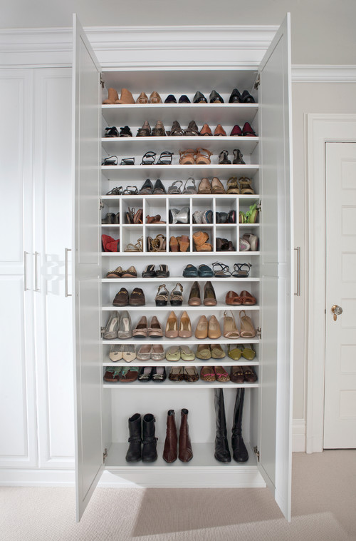 Custom Shoe Closet