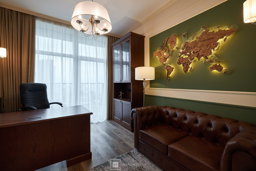 Современный интерьер с элементами советского шика