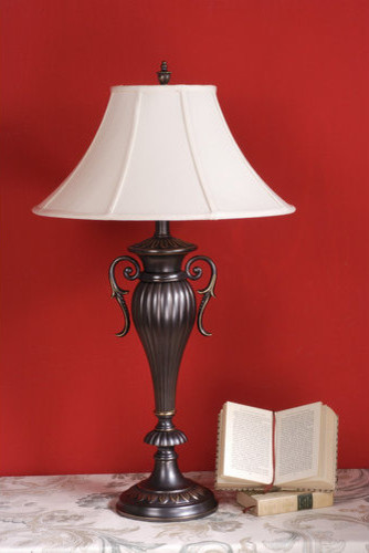 Laura Ashley TX0005 31" Cleopatra Complete Rubbed Lamp