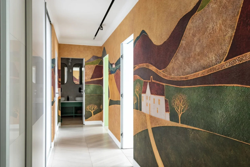 Квартира в скандинавском стиле с видом на набережную