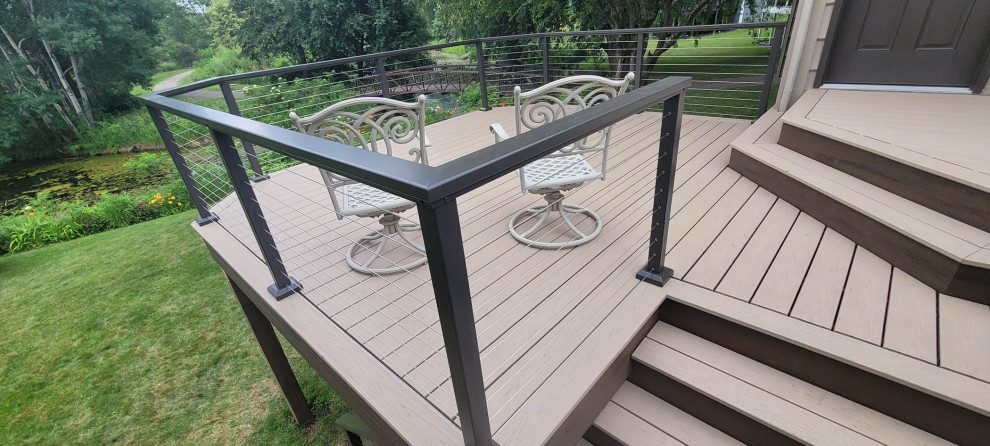 Custom Design, Deck and Handrails