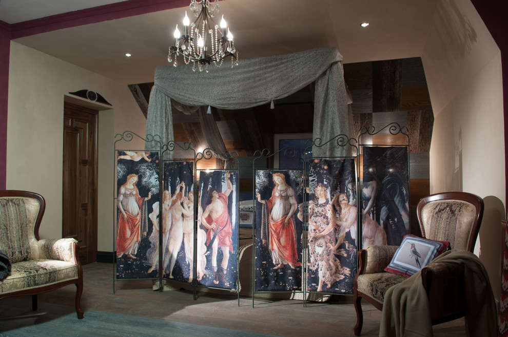 Яркие спальни