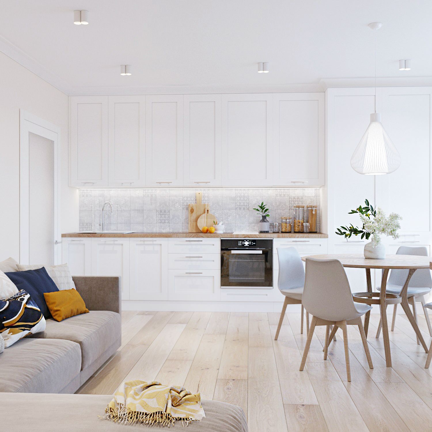 Квартира в скандинавском стиле