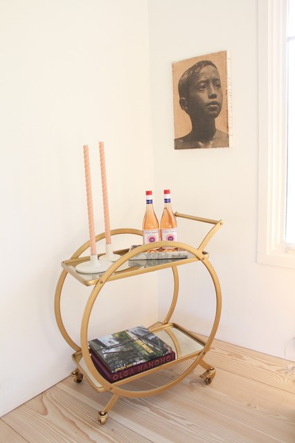 Bellport mid-century-wohnbereich