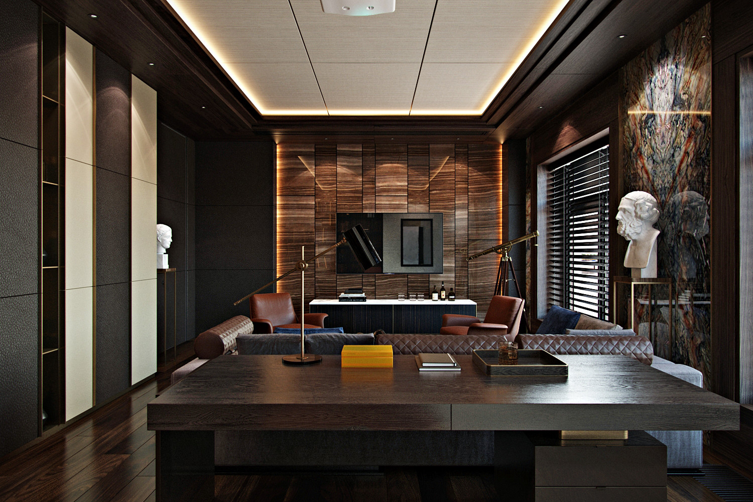 Дизайн кабинета в квартире