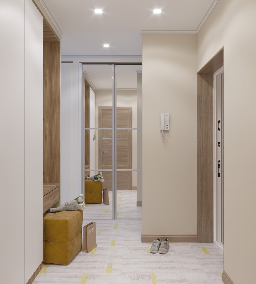 Квартира молодой семьи в современном стиле