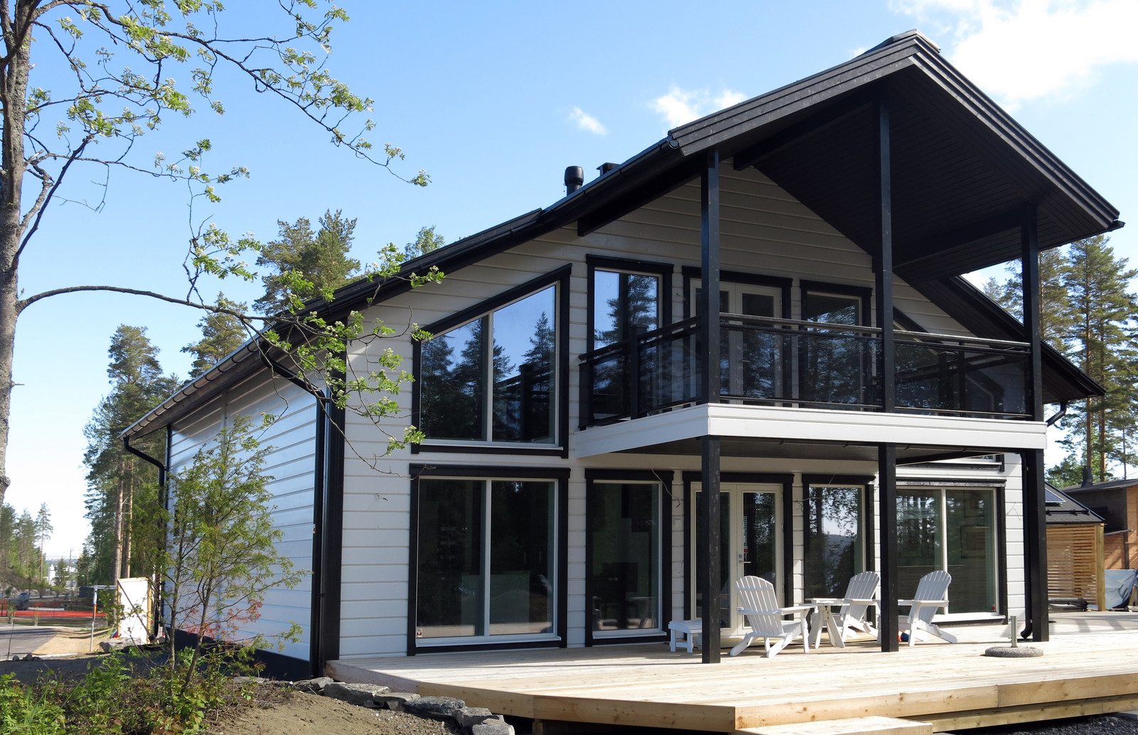 Экстерьер. Покрашенные объекты