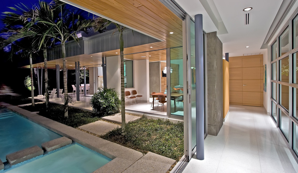 Modern home in Miami.