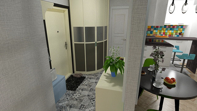 ДИЗАЙН-ПРОЕКТ КВАРТИРЫ  В ЖК « МИНИПОЛИС САМОЦВЕТЫ»