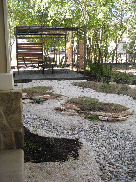 Small Backyard Oasis - Contemporary - Landscape - Austin