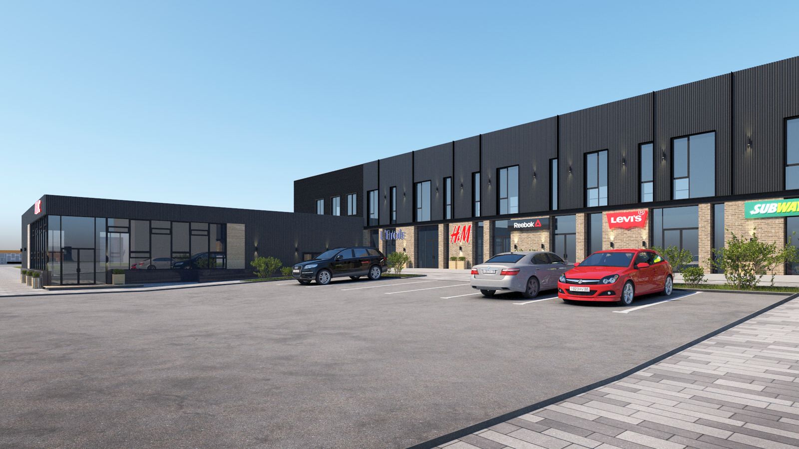 Торгово-офисное здание в Нижнем Тагиле