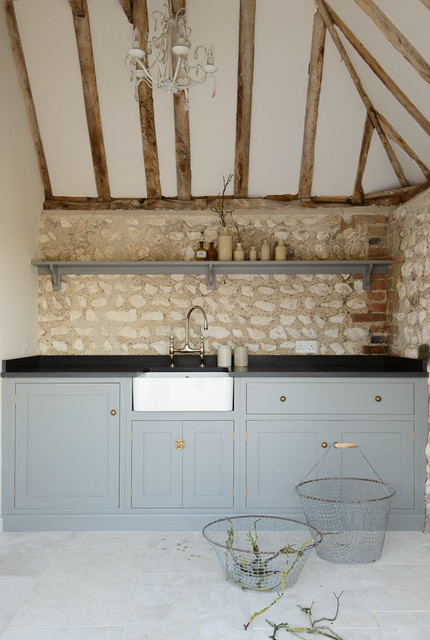 South Downs Kitchen by deVOL rustic-kitchen