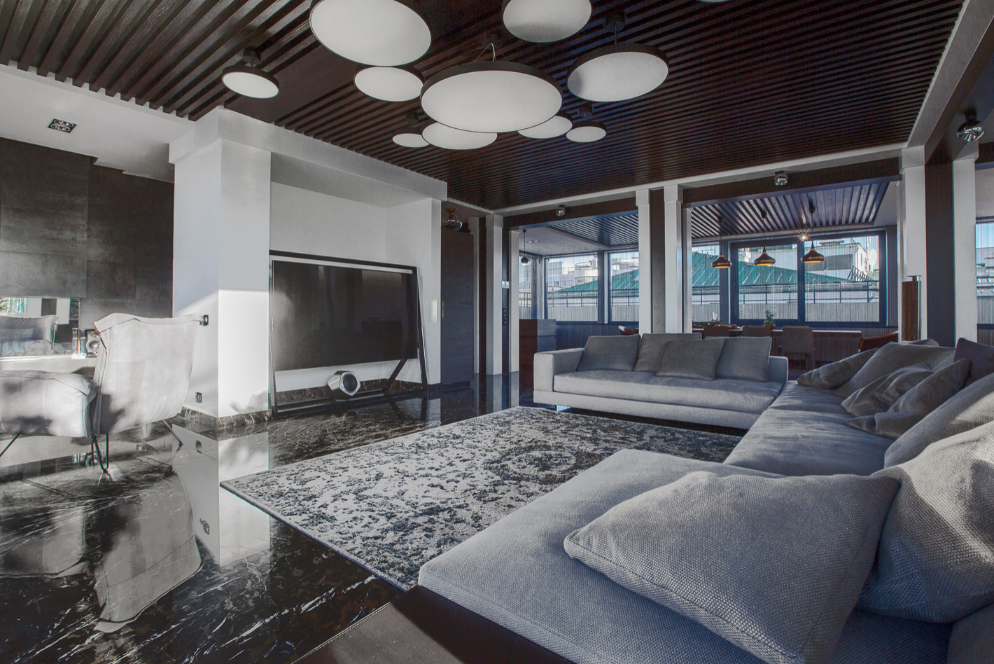 Проект 81 - Интерьер пентхауса