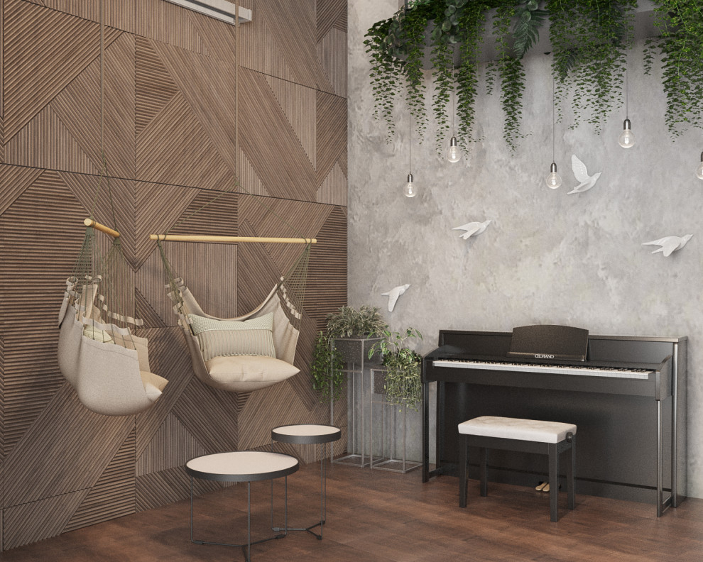 Кафе в эко стиле