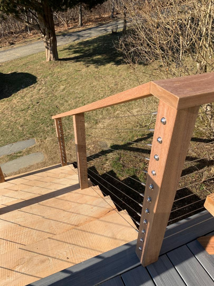 Photo of a beach style deck in Other.