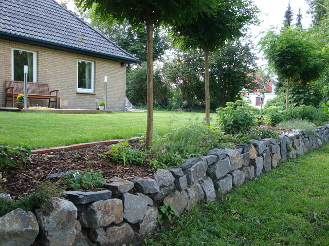 Trockenmauern Garten Bremen von English Country Gardens Houzz