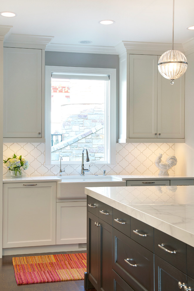 Inspiration for a transitional kitchen remodel in Minneapolis