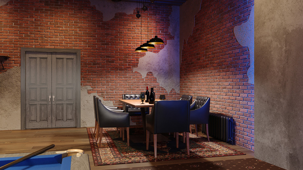 БИЛЬЯРДНАЯ  В СТИЛЕ ЛОФТ